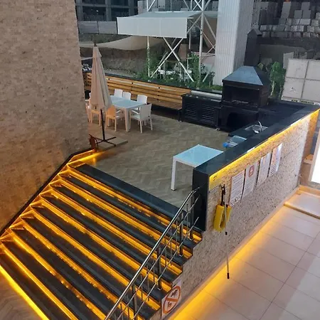 דירה Yekta Tradecenter Residenz Balkon Mit Meeres Blick אלאניה